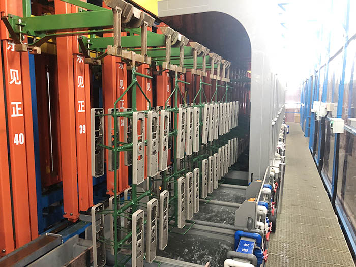 全自动油压电镀生产线