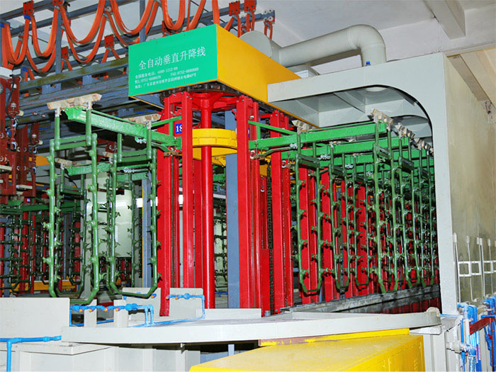 ​油压双阴极环形生产线